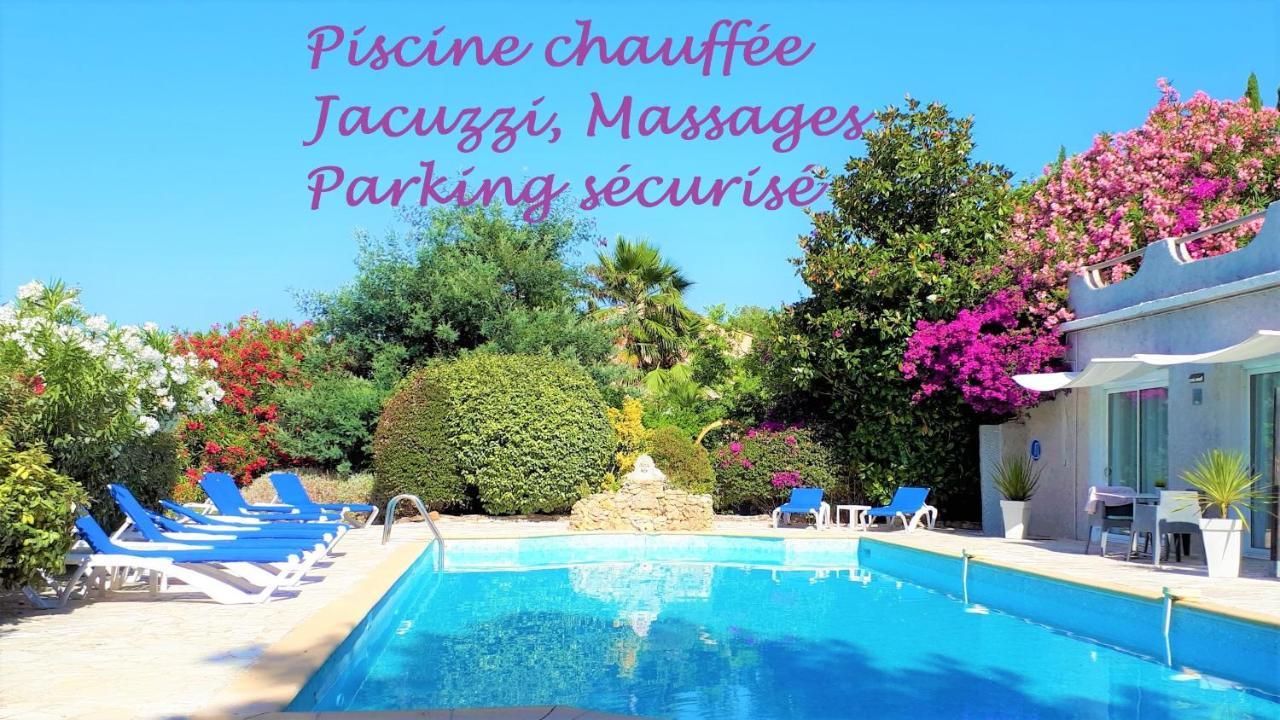 Hotel Les Jardins De Bormes, Sauna & Jacuzzi Exteriér fotografie